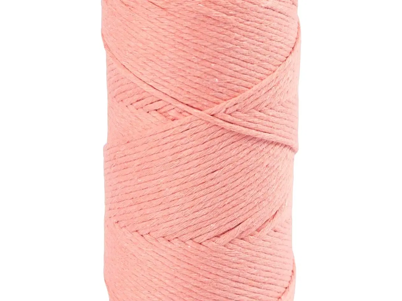 Billede 1 - Rosa Macramé Snor 198m - 2mm, 330g til Kreative Projekter
