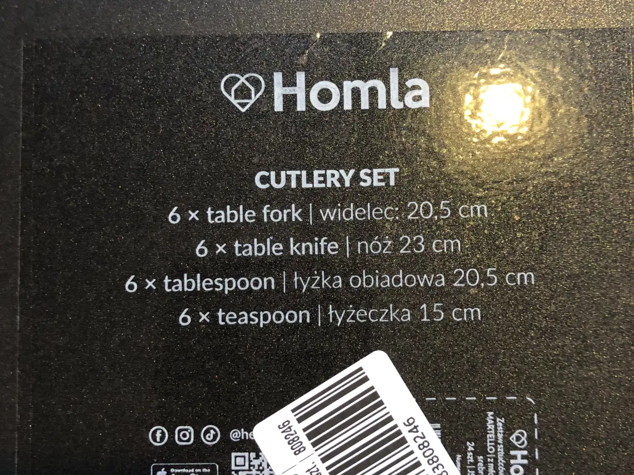 Billede 3 - Bestik 24 dele Martello