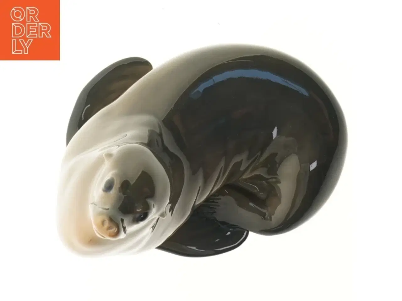 Billede 2 - Porcelænsfigur af sæl fra Royal Copenhagen (str. 29x24 cm)