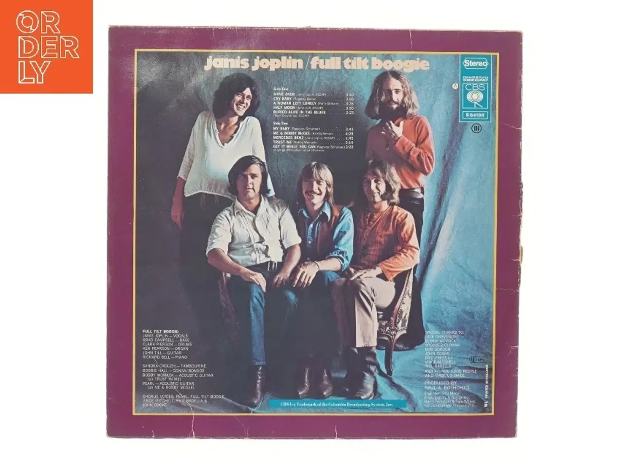 Billede 2 - Janis Joplin &#39;Pearl&#39; LP vinyl album fra CBS Records