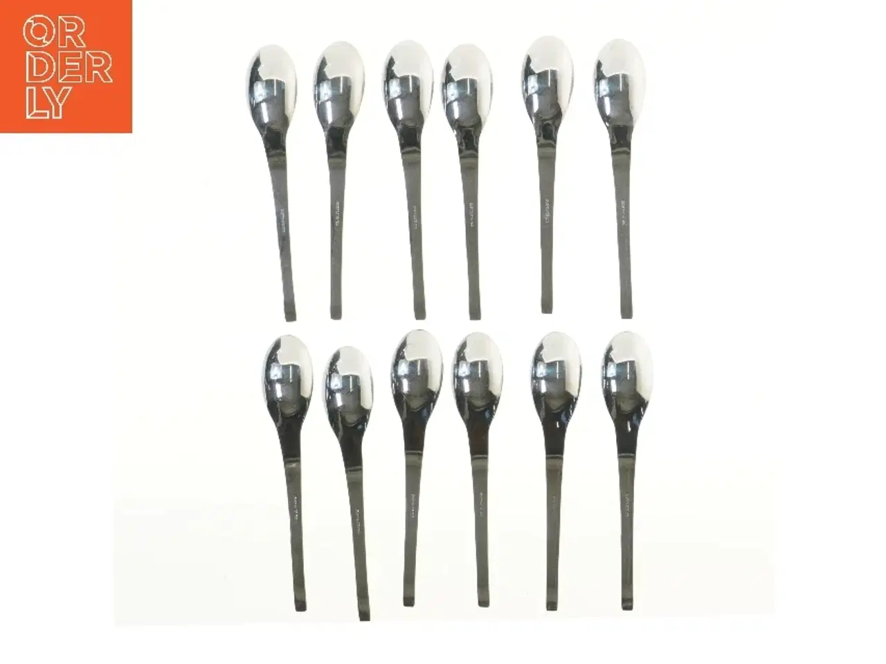Billede 2 - Sæt med 12 spiseskeer (str. 12 stk 21 cm)