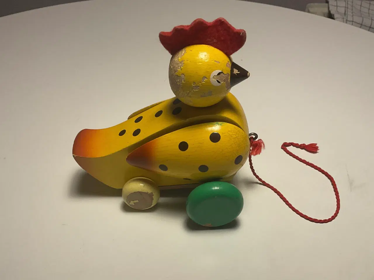 Billede 2 - Gammel Brio træk-hane i træ