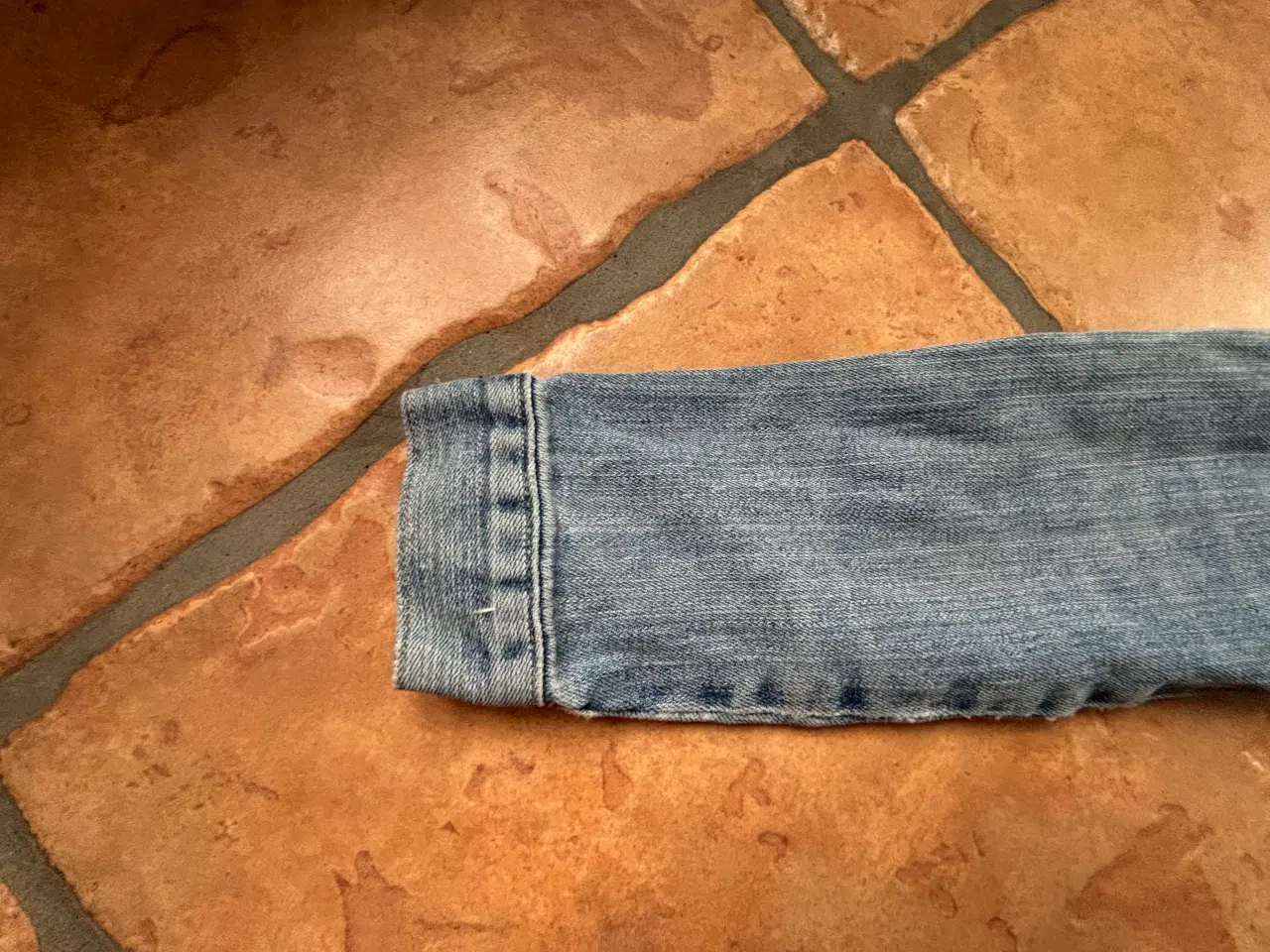 Billede 3 - H&M denimjakke til pige str 158 blå