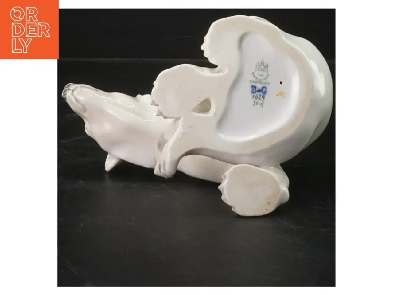 Billede 2 - Porcelænsfigur af isbjørn fra B&G (str. 20x11 cm)