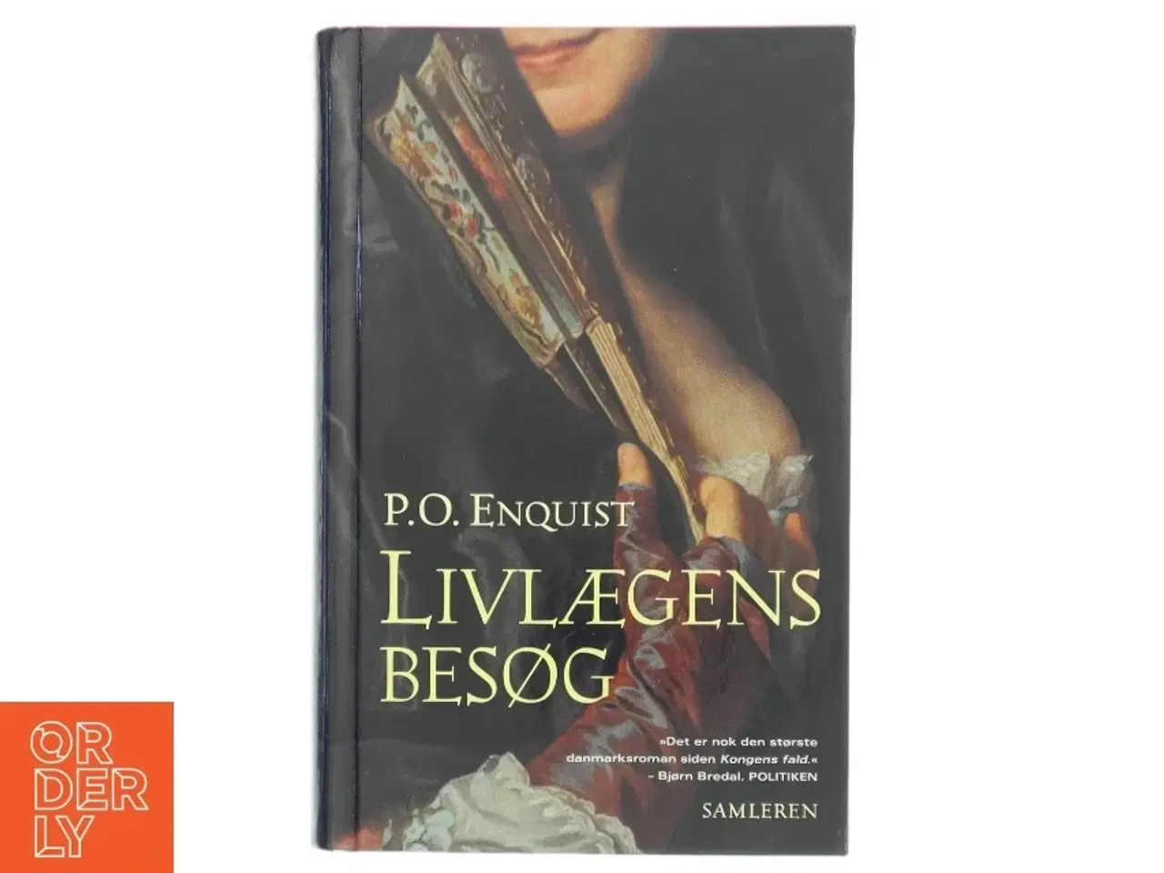 Billede 1 - Livlægens besøg : roman af Per Olov Enquist (Bog)