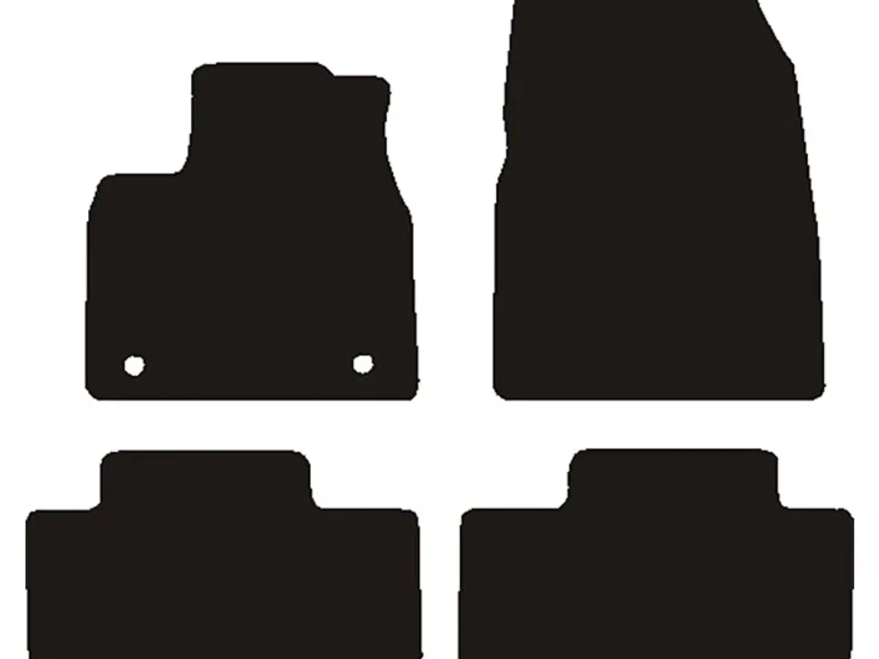 Billede 1 - Diamond velourmåtter Renault Megane E-Tech 2022-