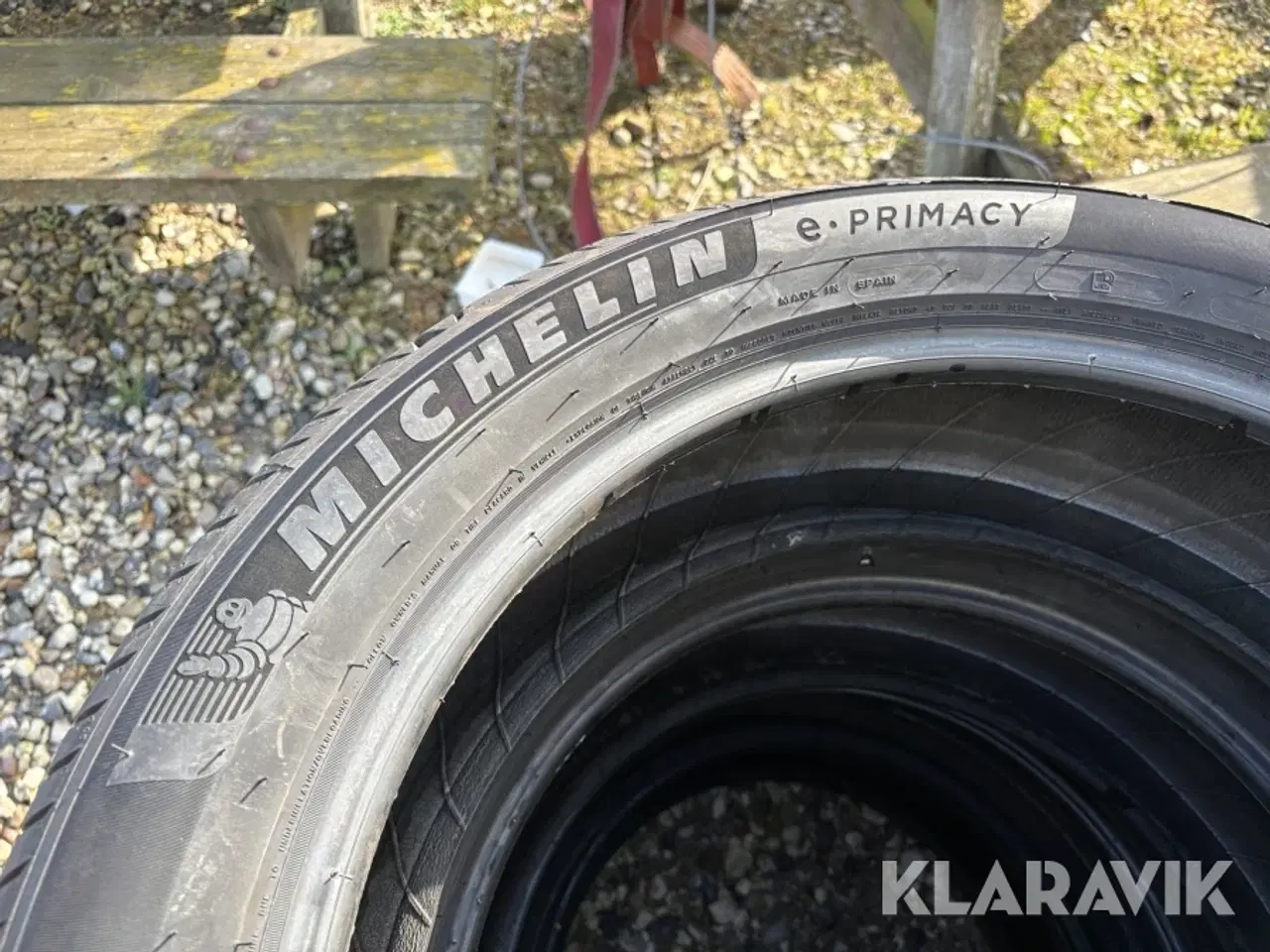 Billede 4 - Dæk Michelin E-Primacy til elbil 4 styk