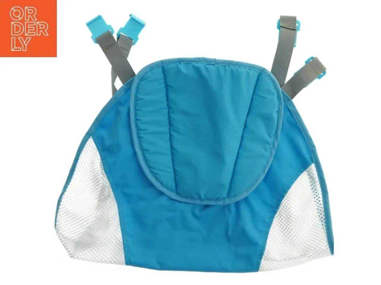 Billede 1 - Blåt badenet til babybadekar (str. 60 cm)