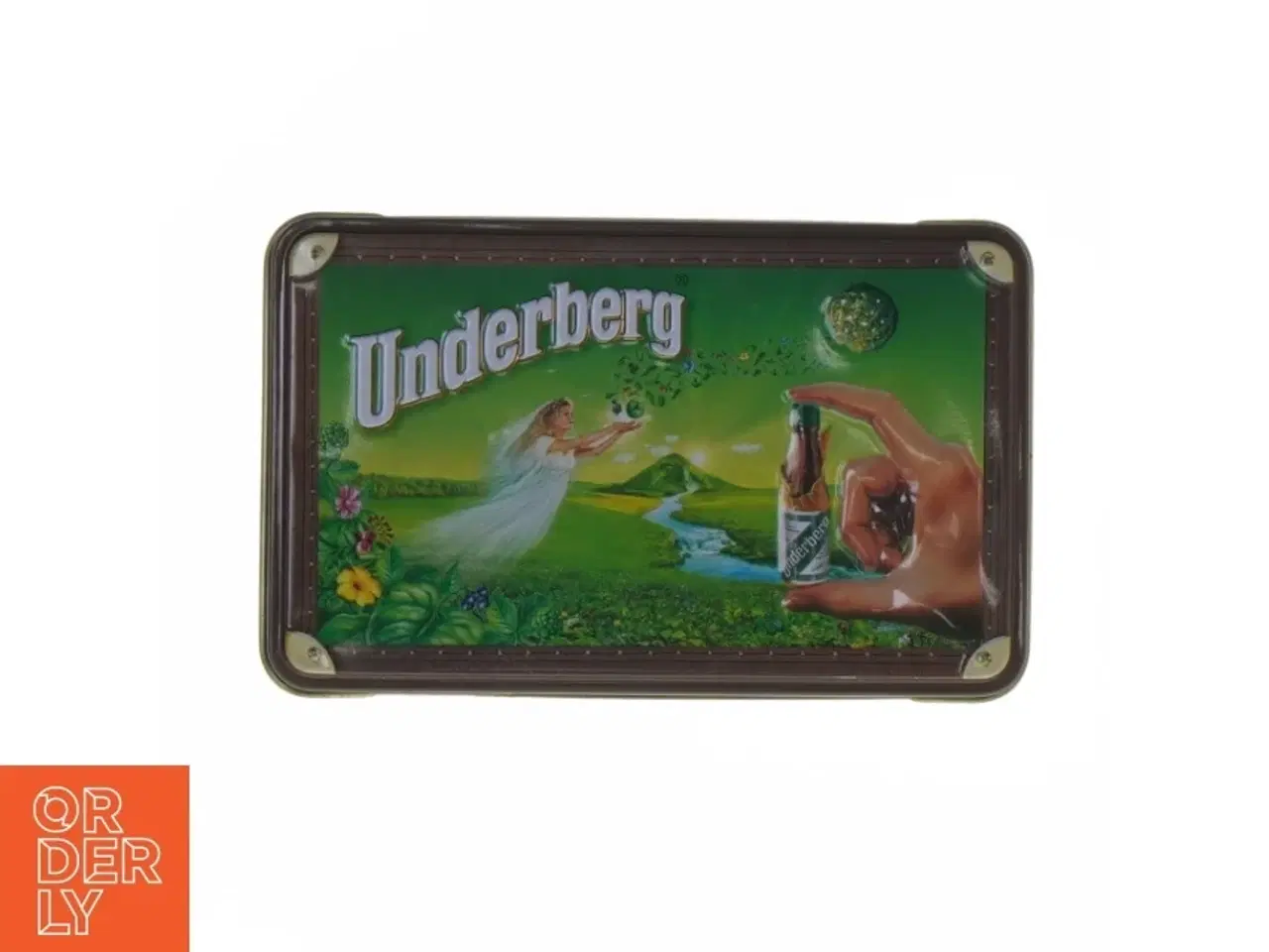 Billede 2 - Underberg metalæske fra Underberg (str. 14,5x1,5 cm)
