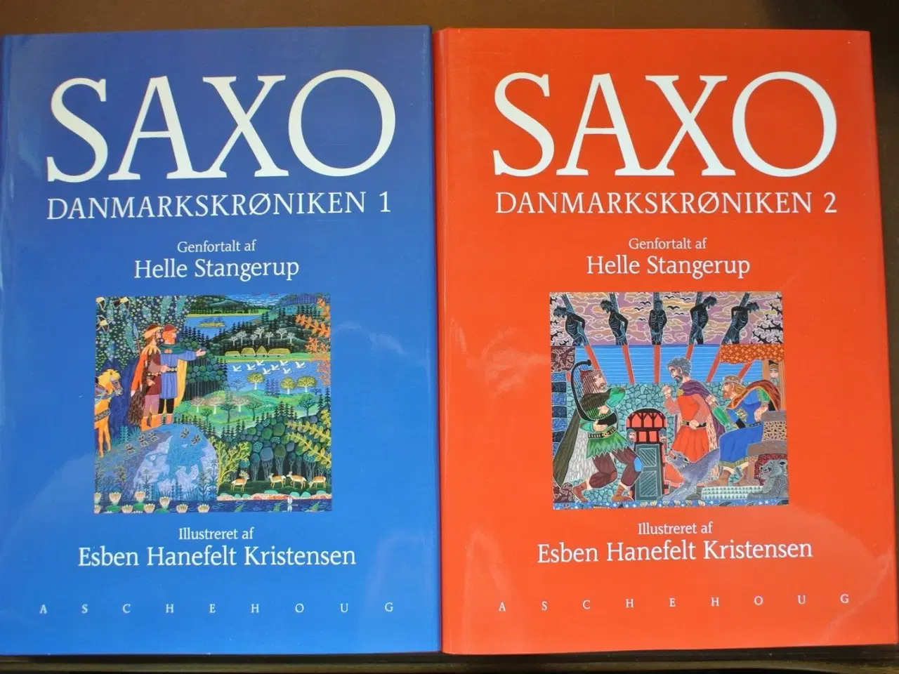 Billede 2 - saxo danmarkskrøniken 1-2, af helle stangerup. ill