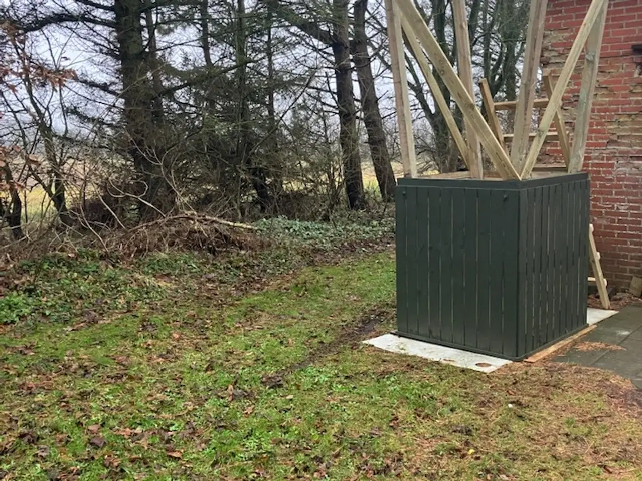 Billede 3 - Ny Jagttårn i Trykimprægneret træ m/ stige der går