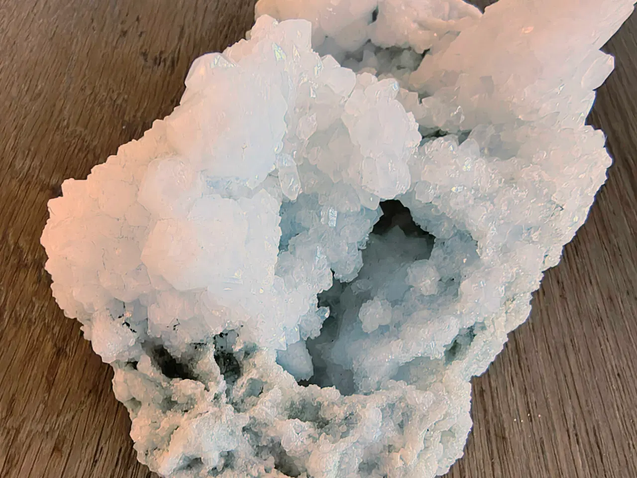 Billede 4 - Stor snekvarts klynge 