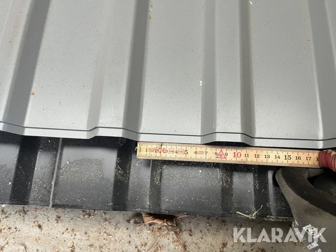 Billede 6 - Facade/tagplader sorte - 15 styk