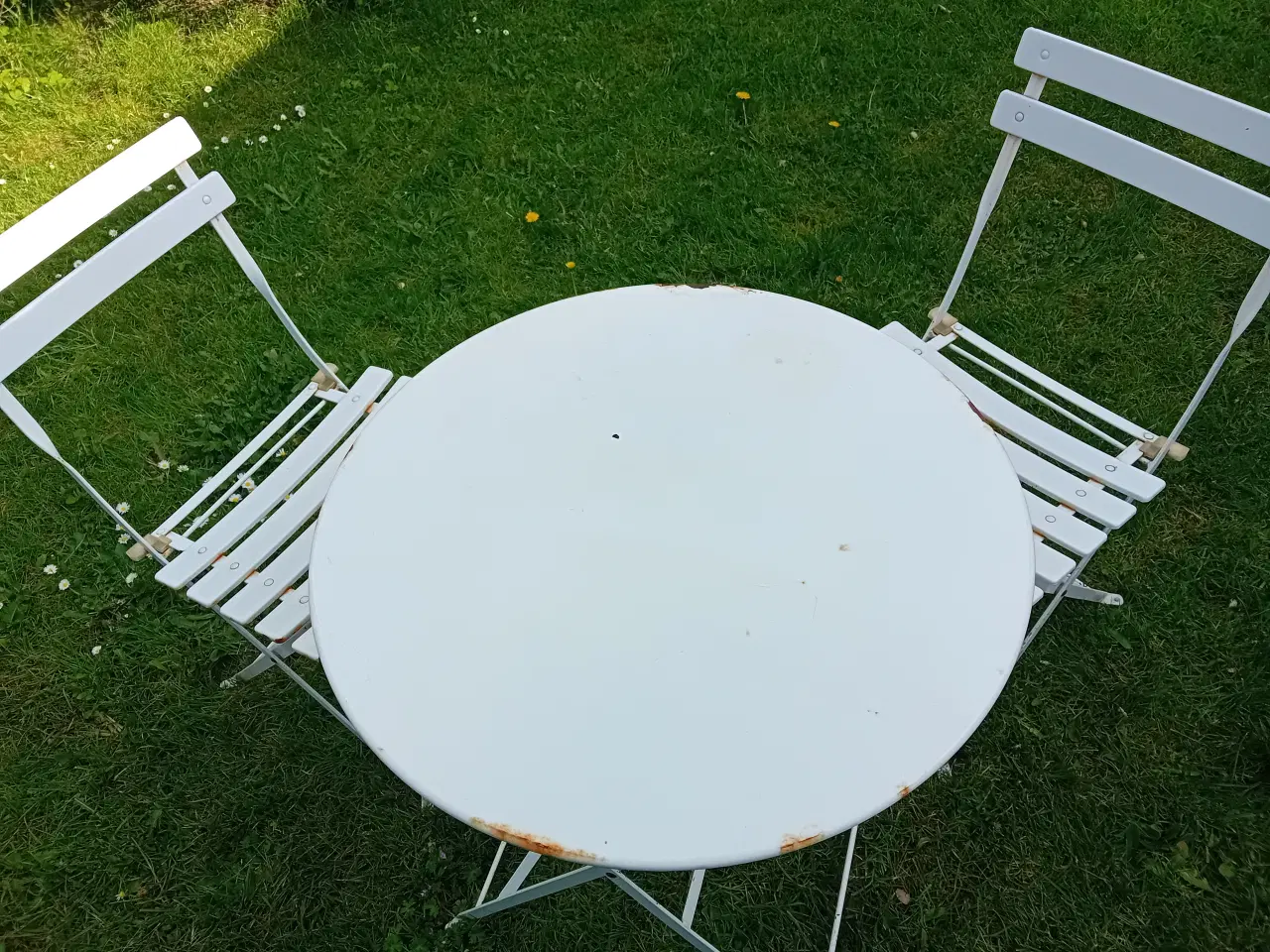 Billede 1 - Havesæt 2 stole og 1 bord 