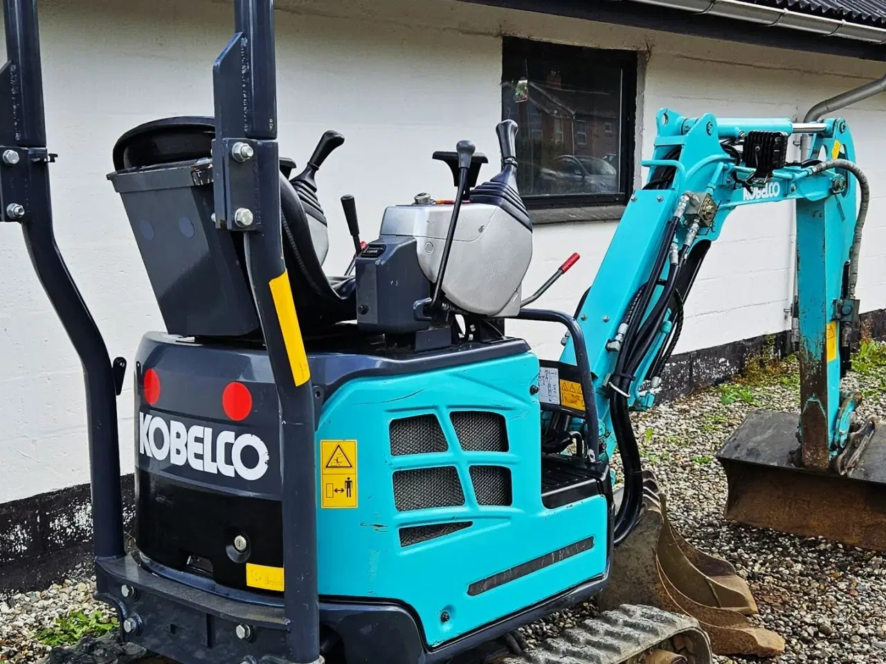 Billede 6 - Kobelco SK10SR / joystick / 800 timer / skovlsæt