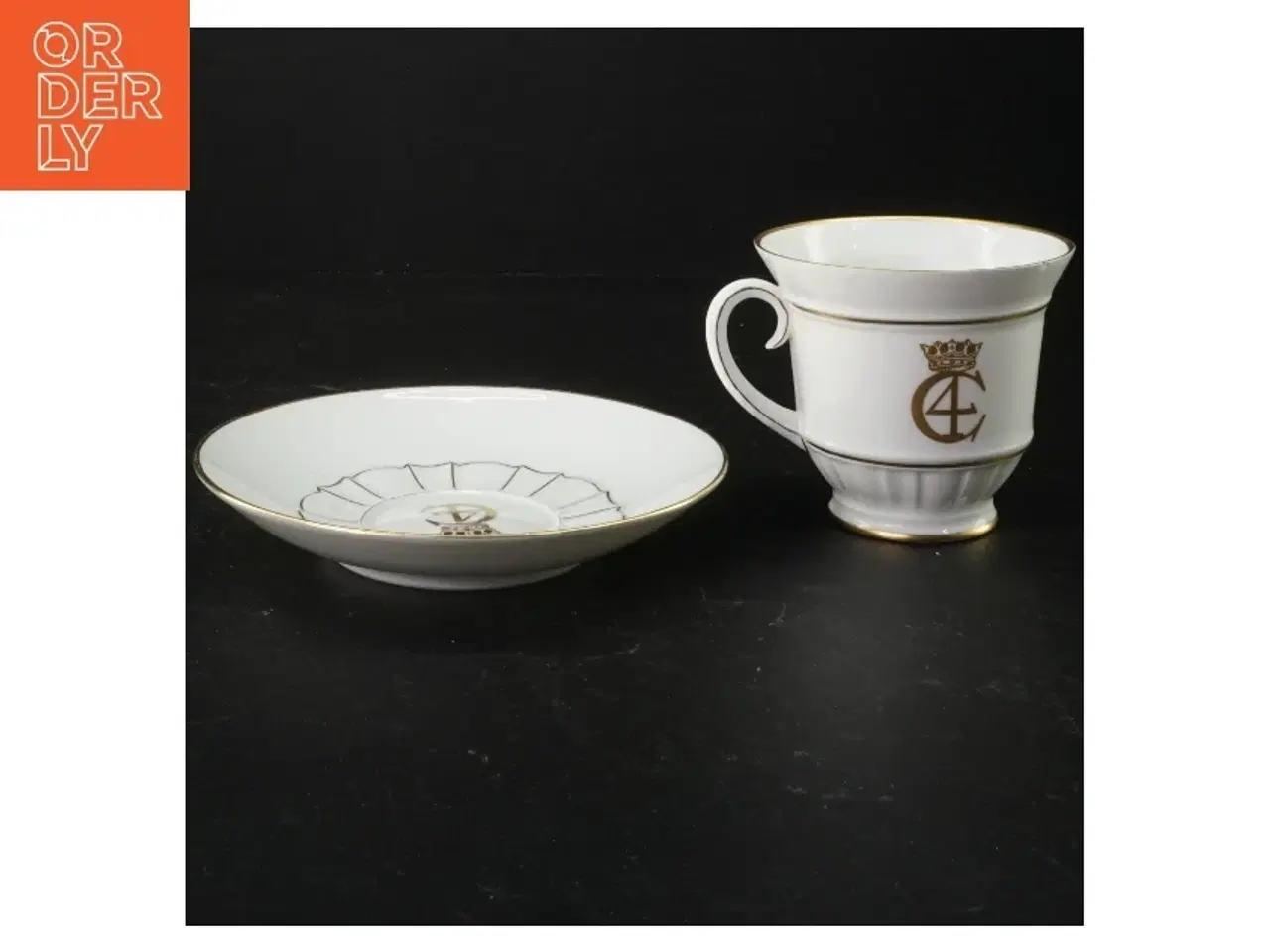 Billede 3 - Porcelænskop med underkop fra B&G (str. Ø 16 cm 9 cm)