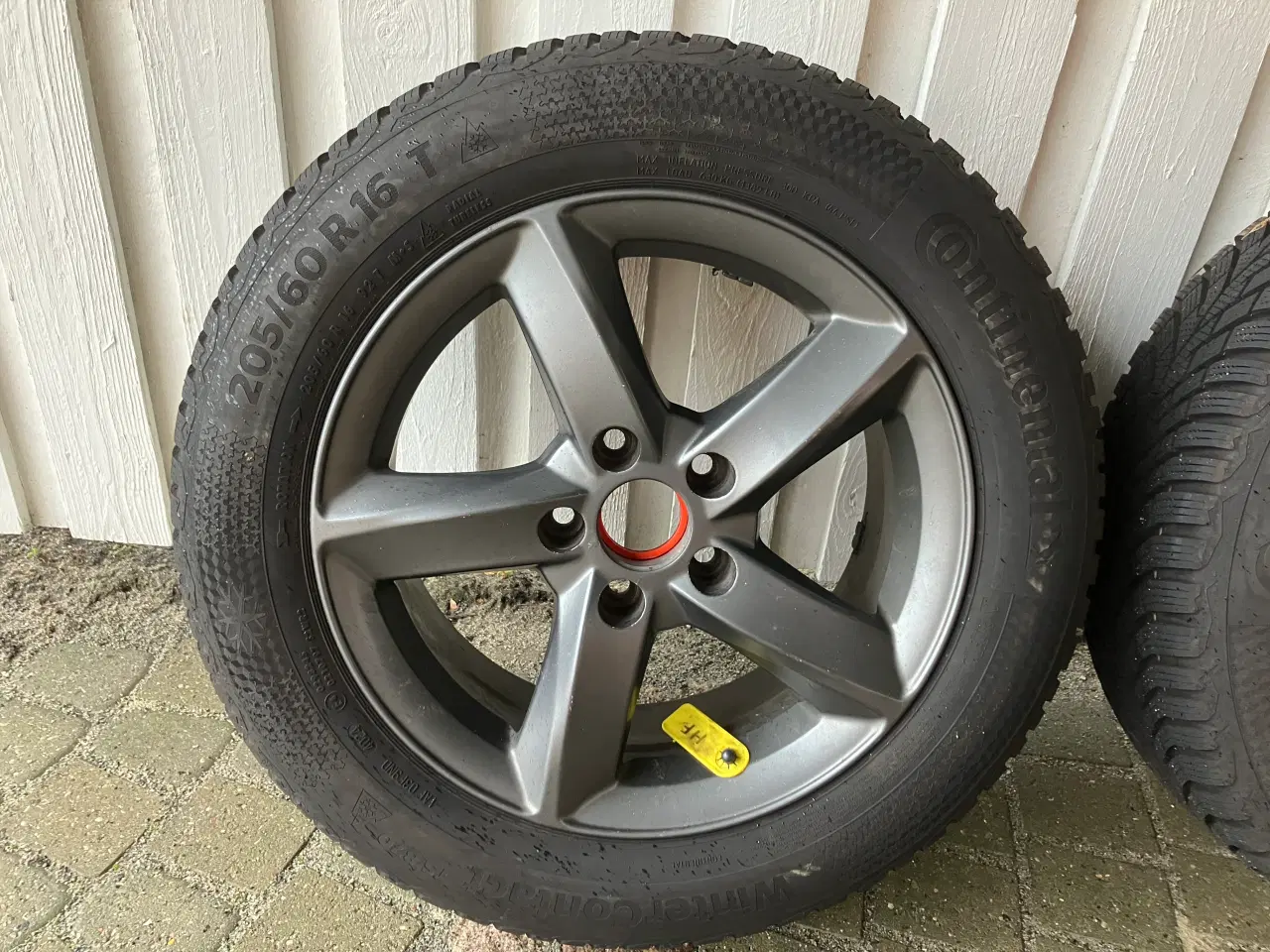 Billede 2 - Komplet vinterhjul på alufælge