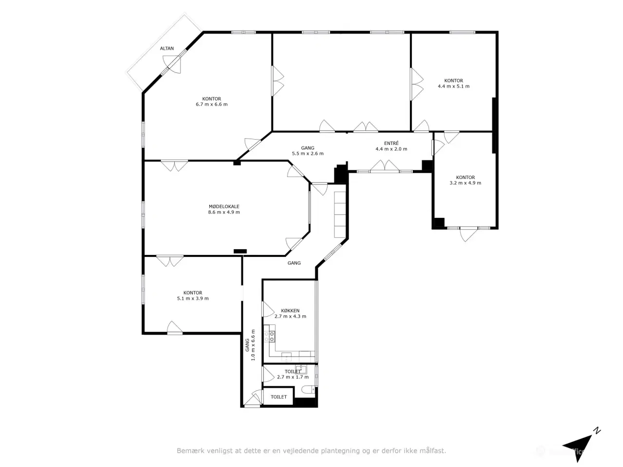 Billede 25 - Sublim beliggende. god synlighed og herskabelig elegance