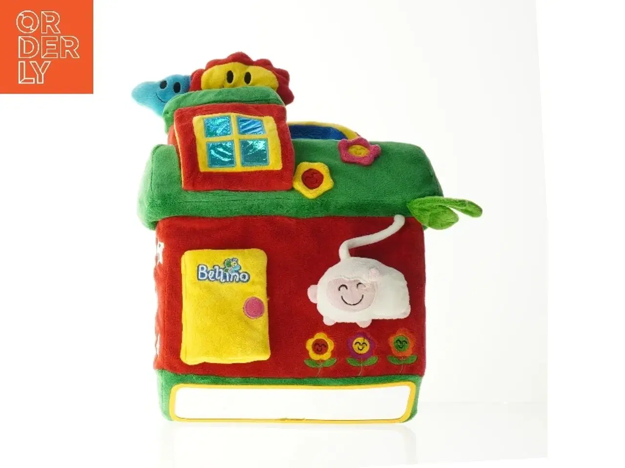 Billede 1 - Farverig plystaske til børn fra Bellino (str. 40 x 32 cm)