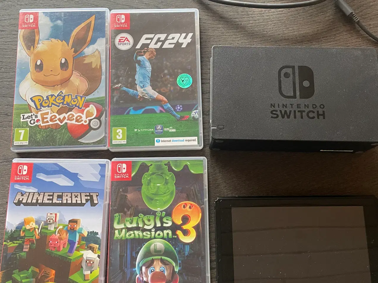 Billede 2 - Nintendo Switch med tilbehør