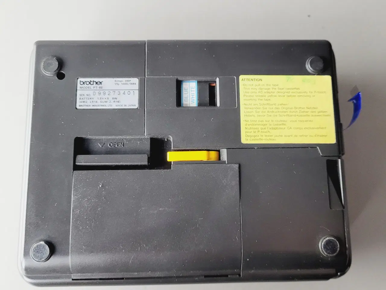 Billede 6 - 🏷️ Brother P-touch PT-8E Labelmaskine