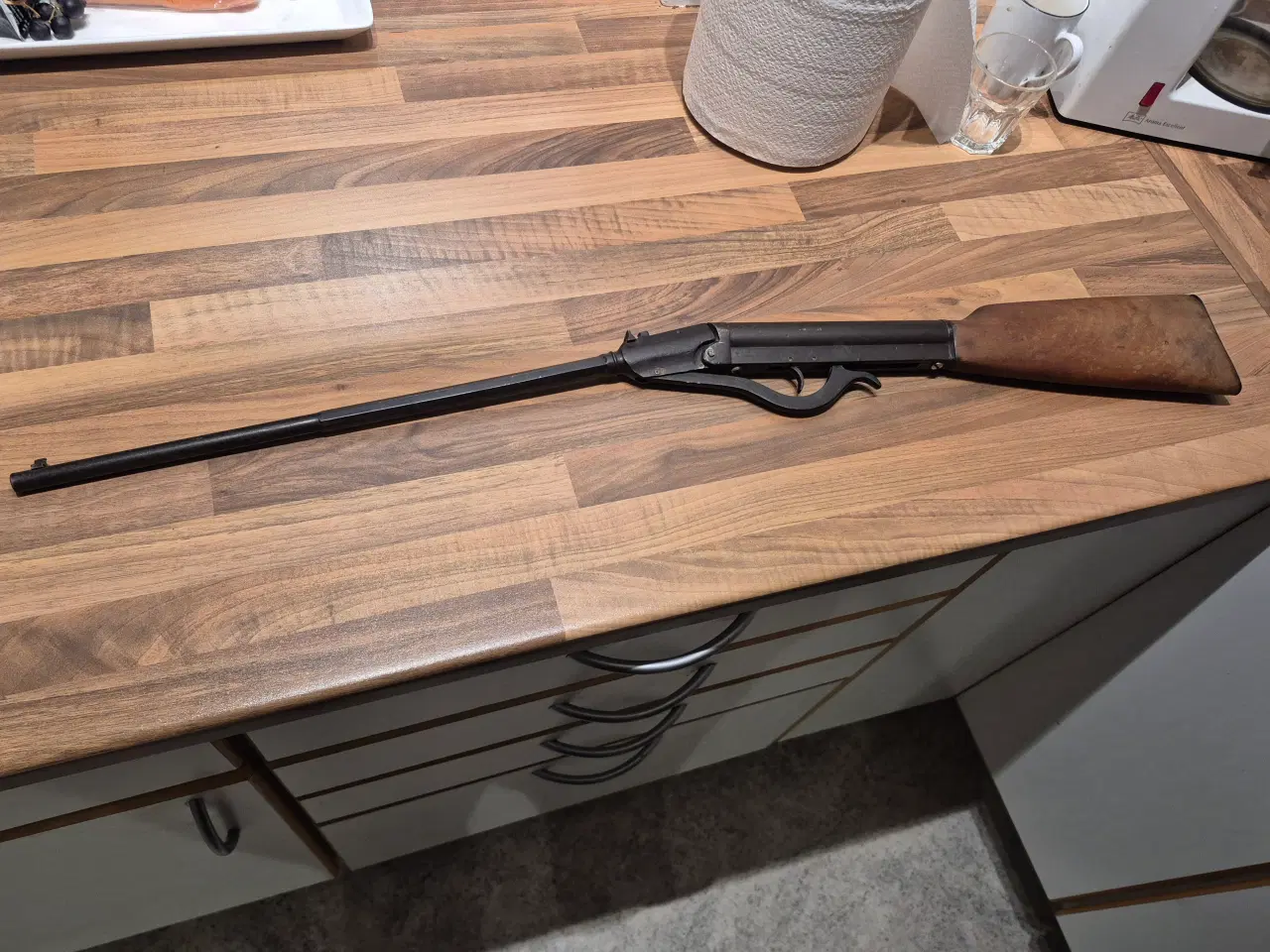 Billede 2 - FLZ "GEM" sjældent antikt luftgevær. Pæn stand. 