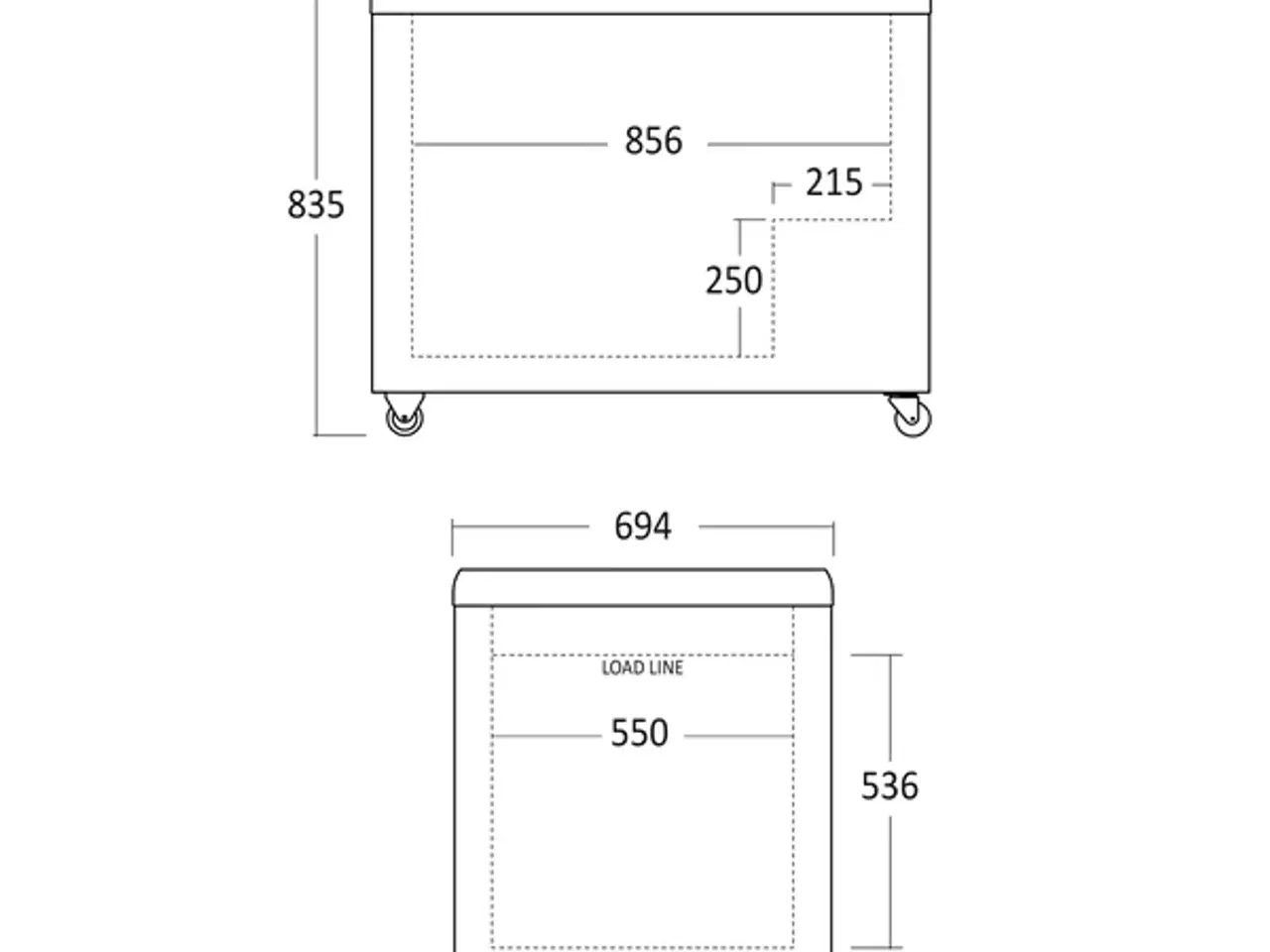 Billede 8 - Scandomestic Isfryer 284 Liter Statisk – SCIC310D