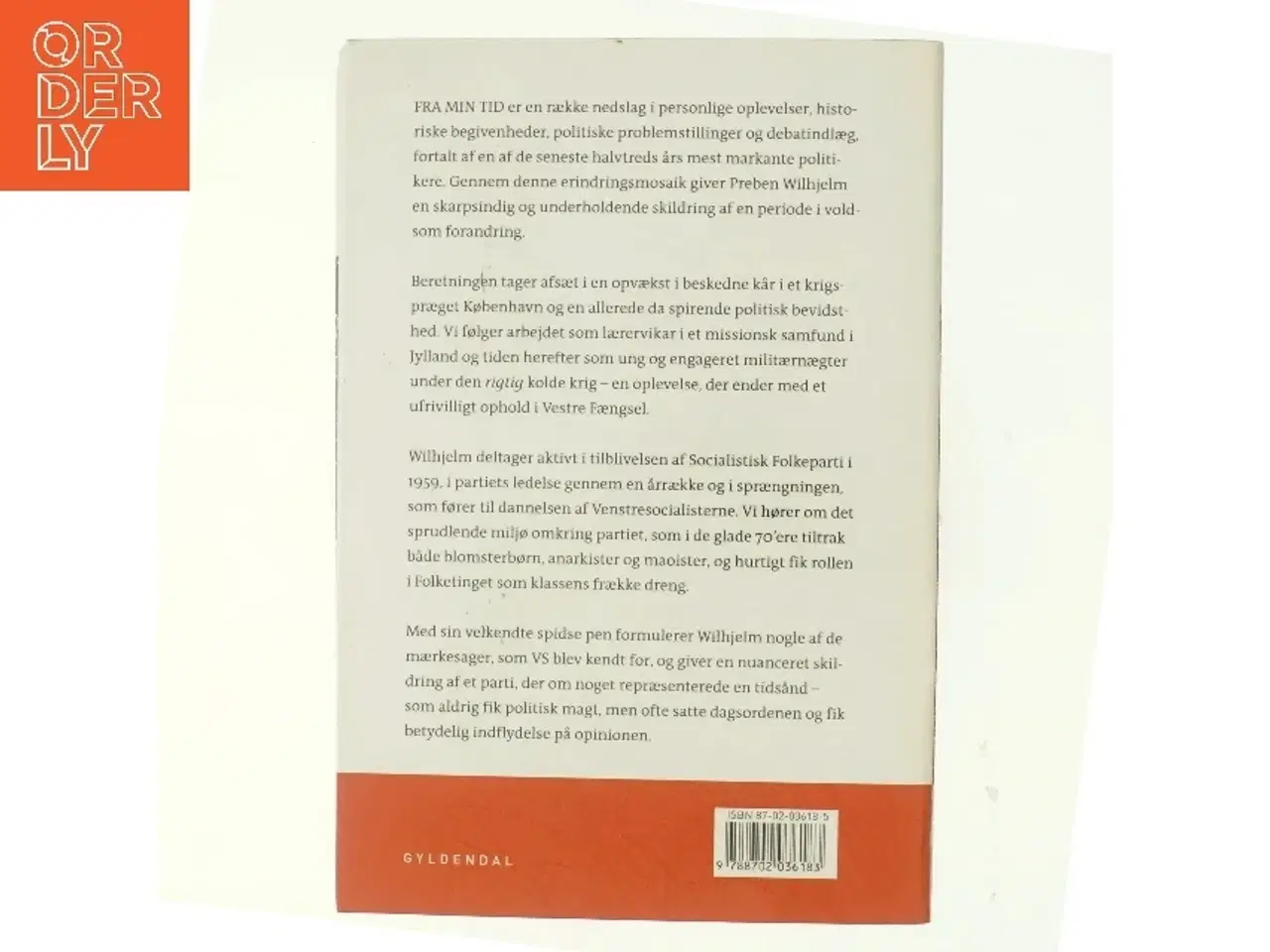 Billede 3 - Fra min tid af Preben Wilhjelm (Bog)