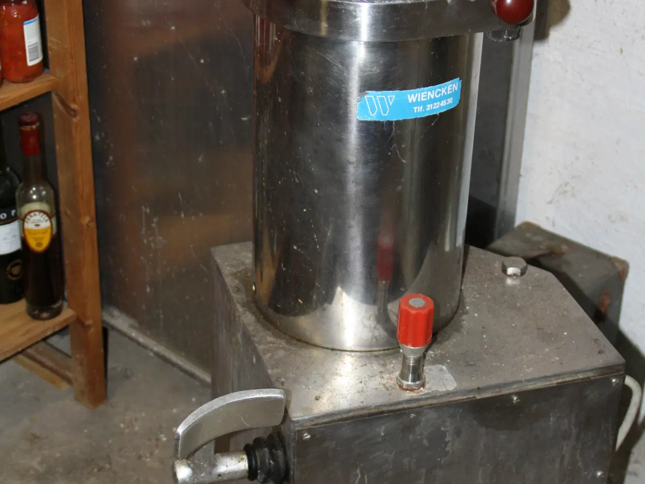 Billede 1 - pølsestopper,hydraulisk.