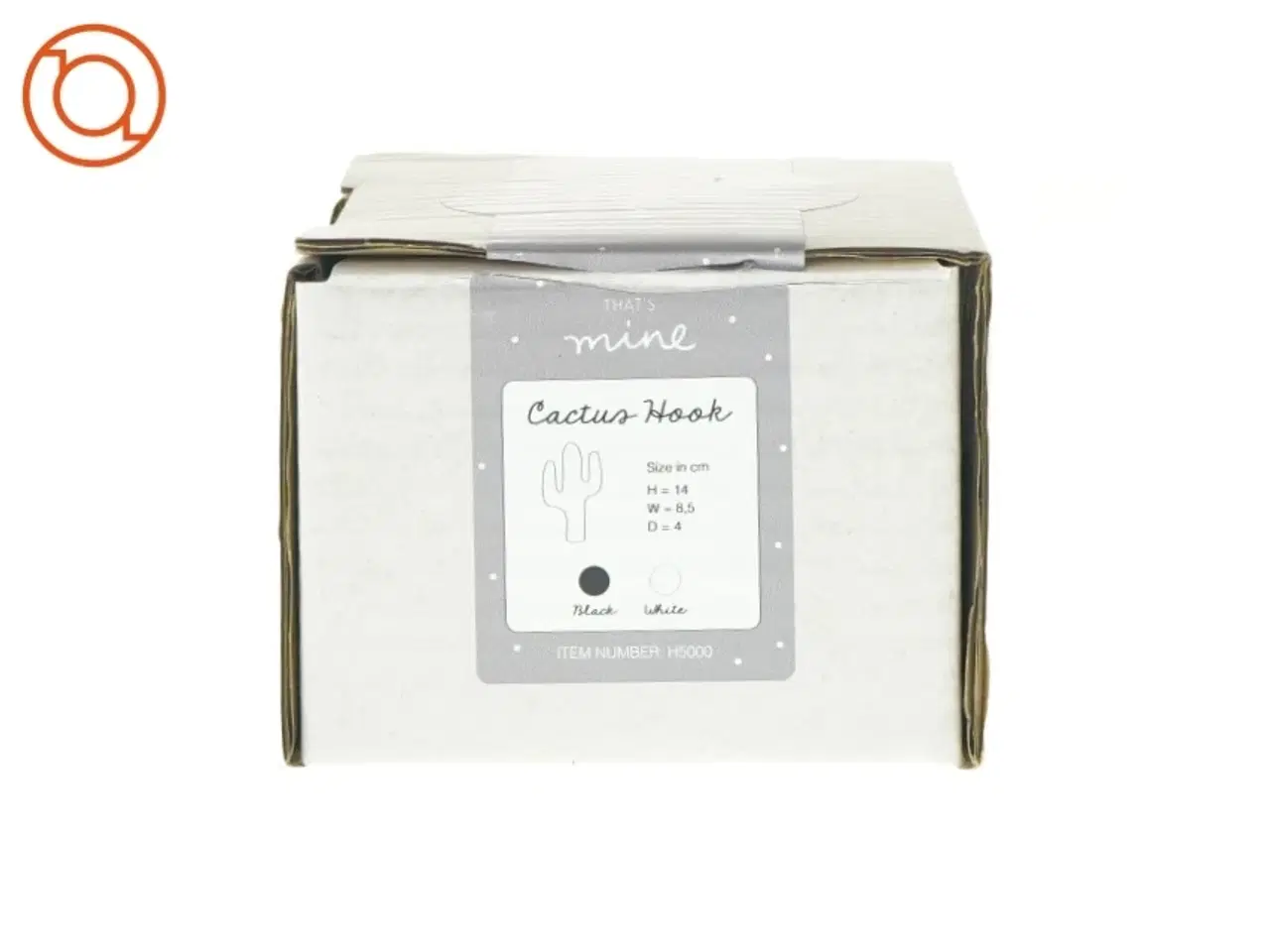Billede 3 - Vægkrog/knage kaktus fra That's Mine