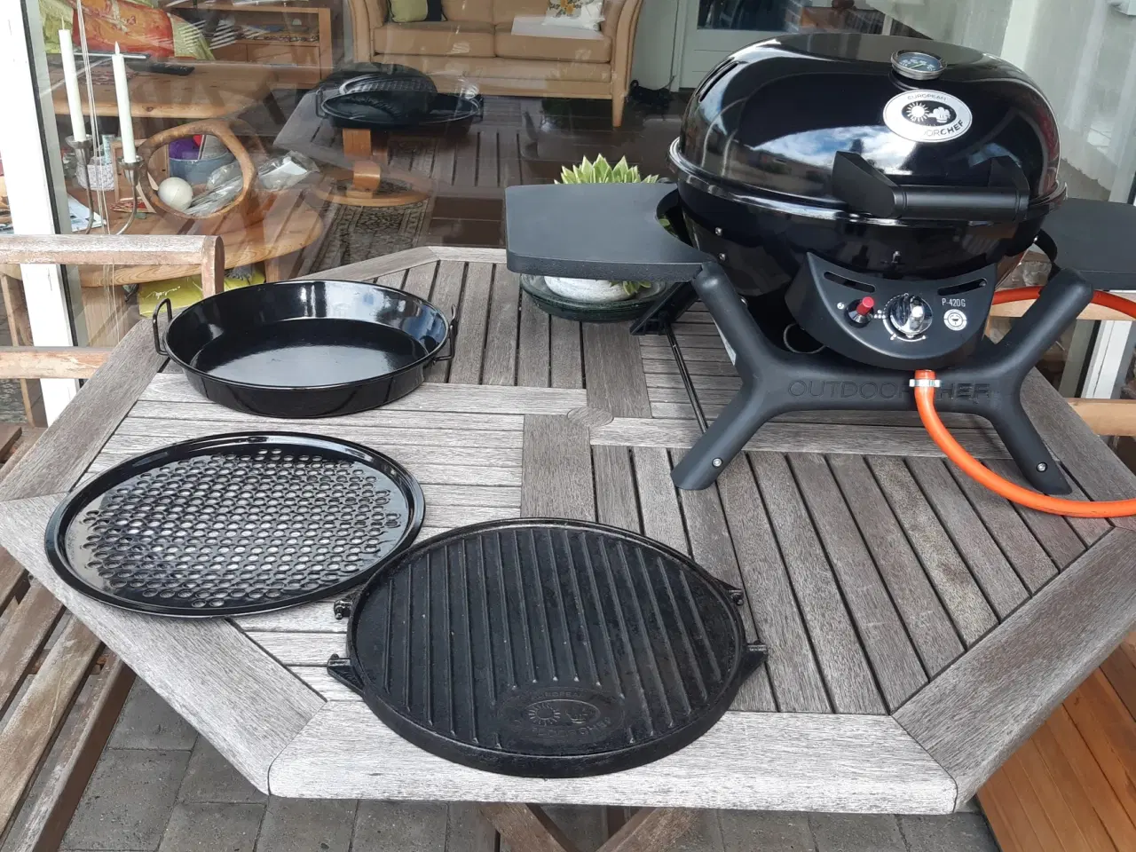 Billede 5 - Outdoorchef grill med tilbehør 