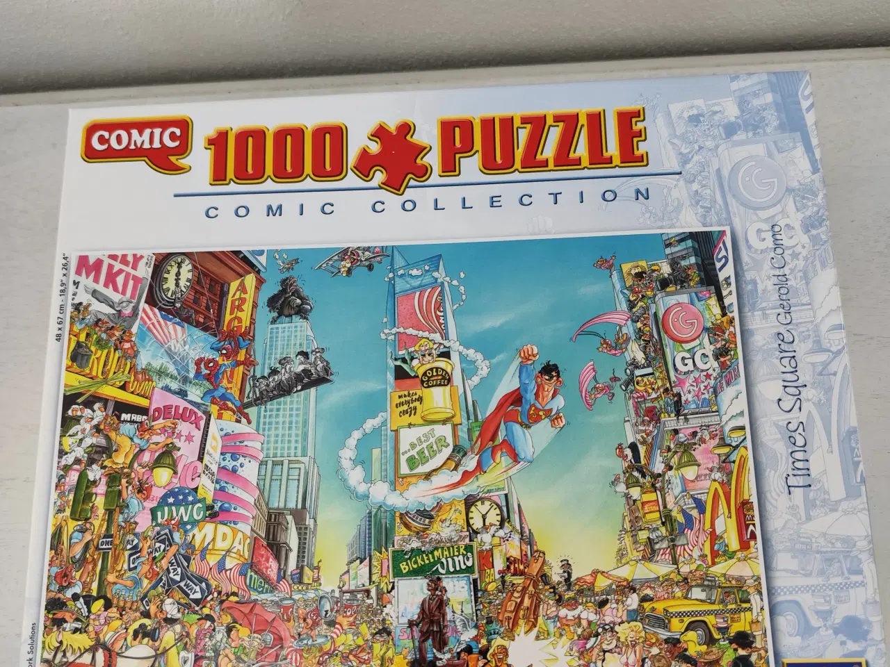 Billede 1 - Puslespil 1000 brikker. Comic Collection