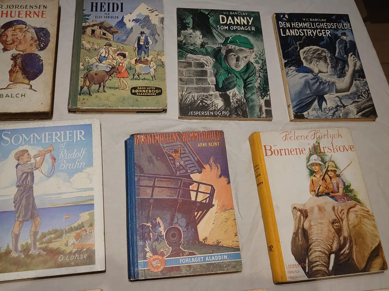 Billede 3 - 31 stk gamle børneromaner. 1930-80