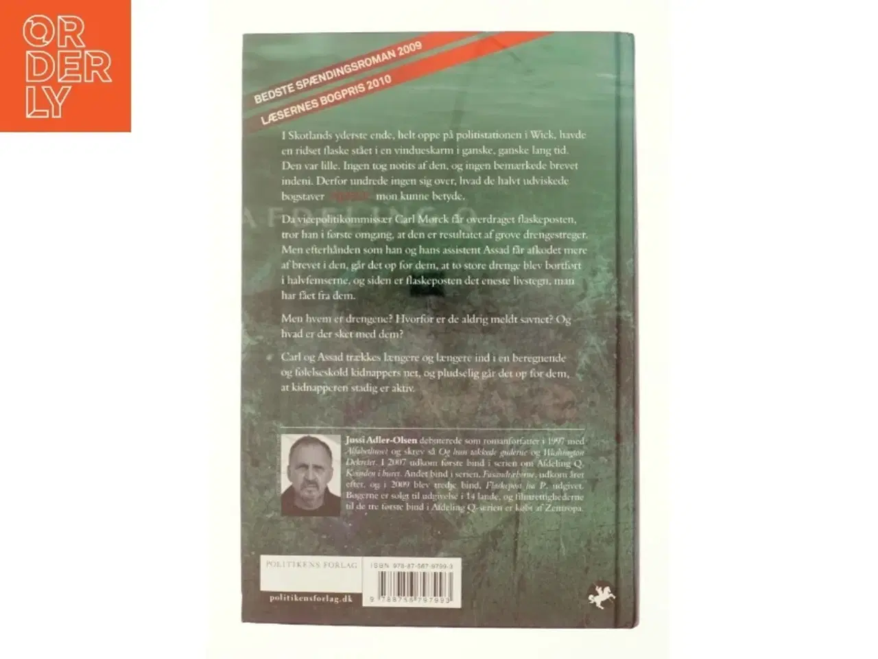 Billede 3 - Flaskepost fra P af Jussi Adler-Olsen, Jussi Adler-Olsen (Bog)