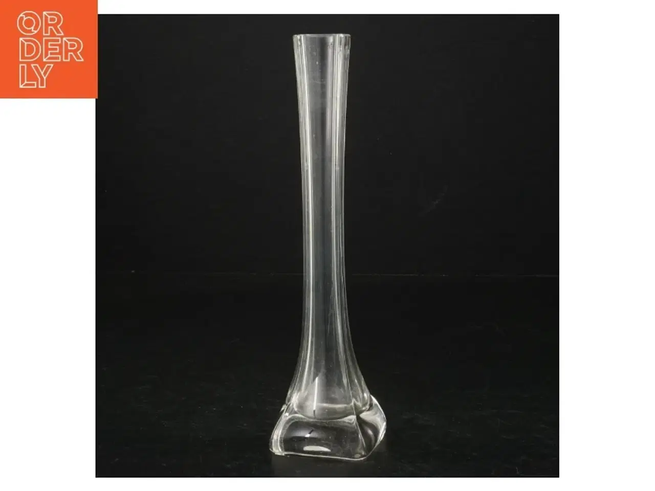 Billede 1 - Gammel glasvase (str. H. 20 cm)