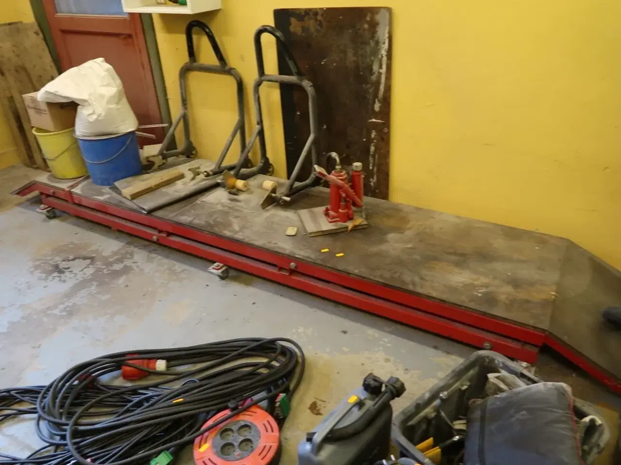 Billede 1 - Autolift med donkraft og stativer