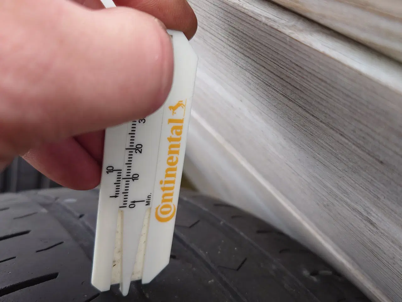 Billede 14 - Dezent TC Silver alufælge med Conti dæk