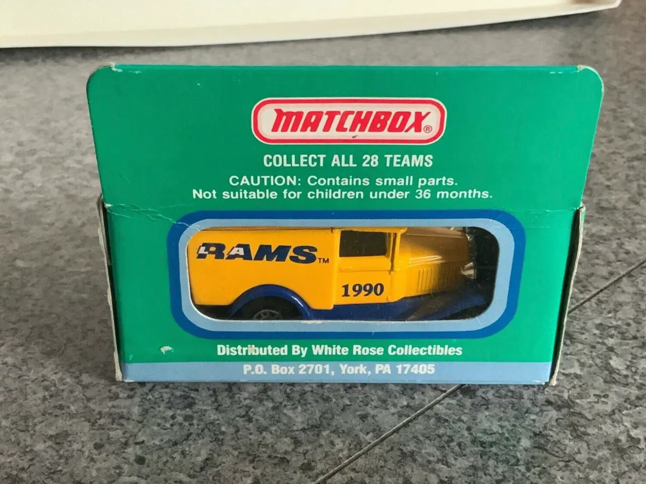 Billede 2 - Matchbox L.A. Rams 1990 NFL Model A Ford Van