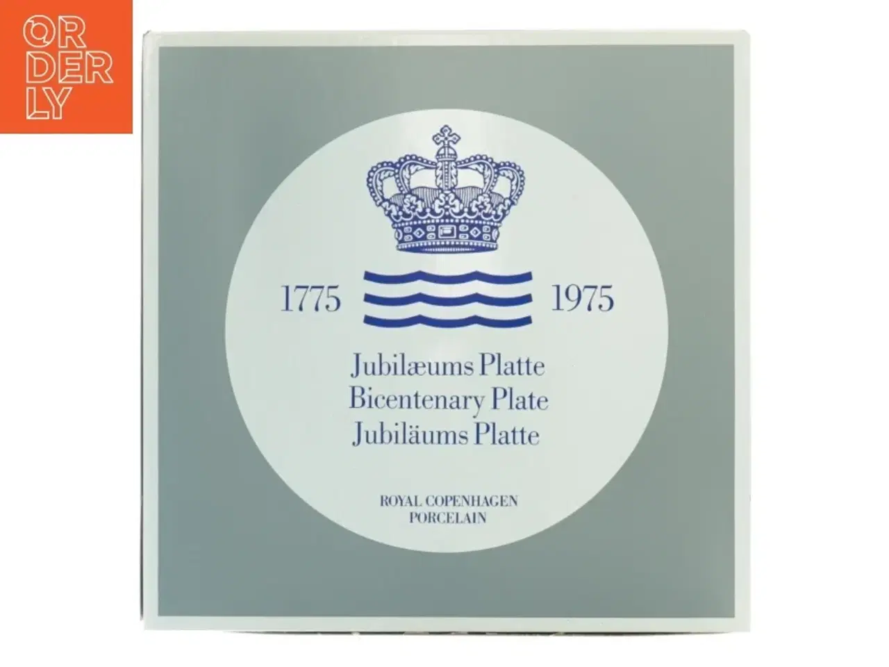 Billede 5 - Royal Copenhagen Jubilæumsplatte fra Royal Copenhagen (str. Diameter 18 cm)