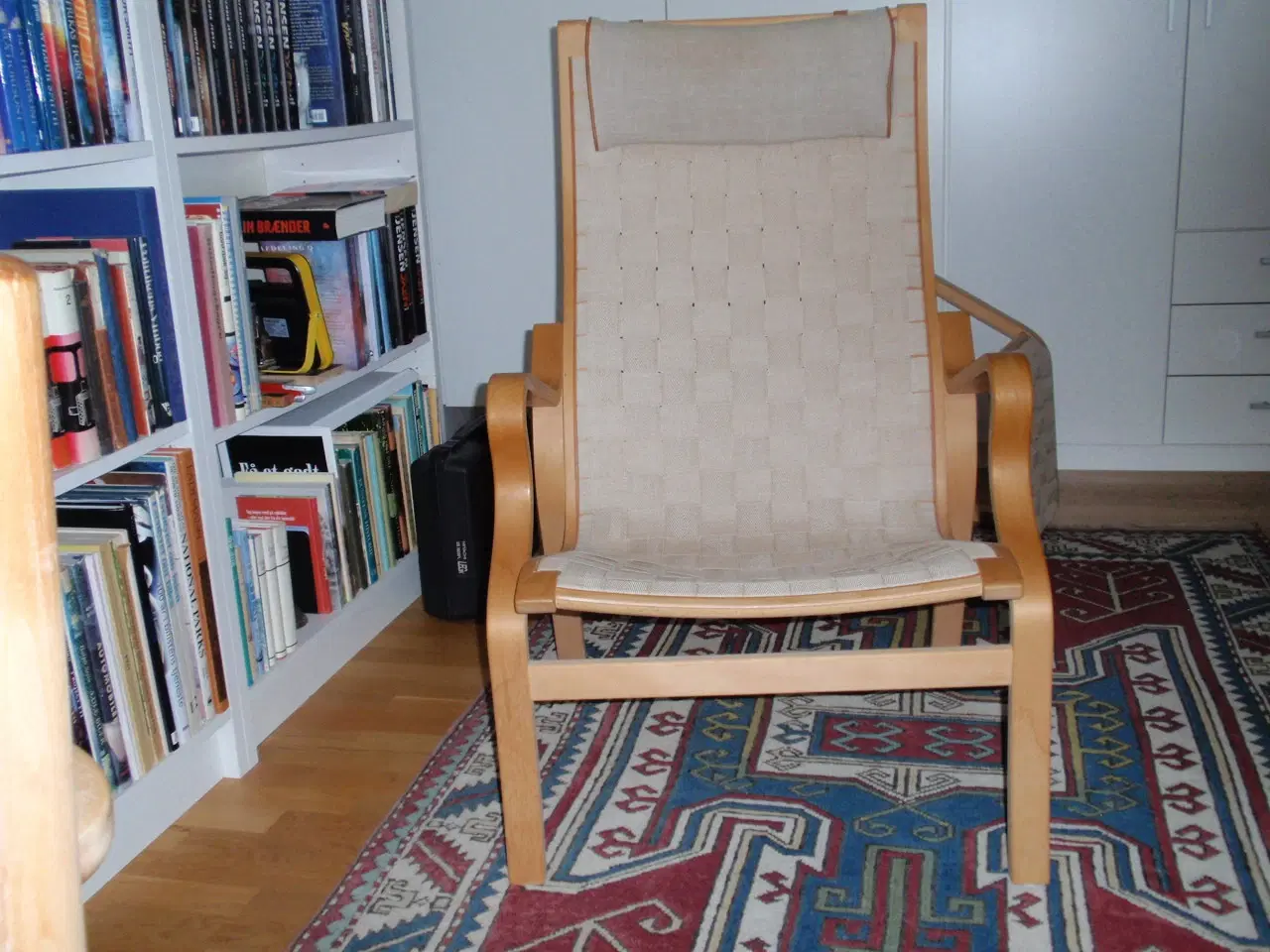 Billede 4 - Lænestol med fodskammel