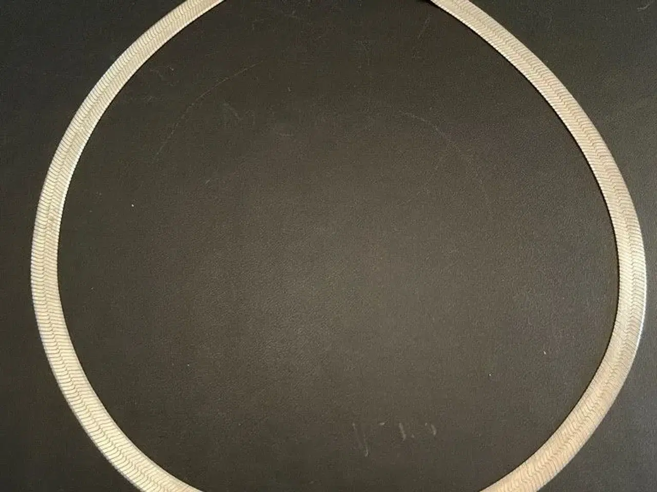 Billede 5 - Flot 925 sølv Herringbone halskæde på 51 cm
