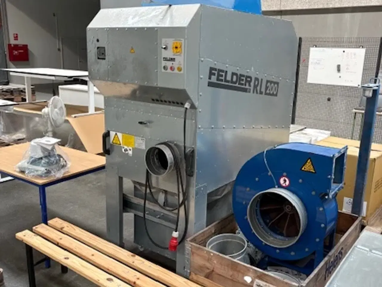 Billede 2 - FELDER RL200 udsugning/spånsug