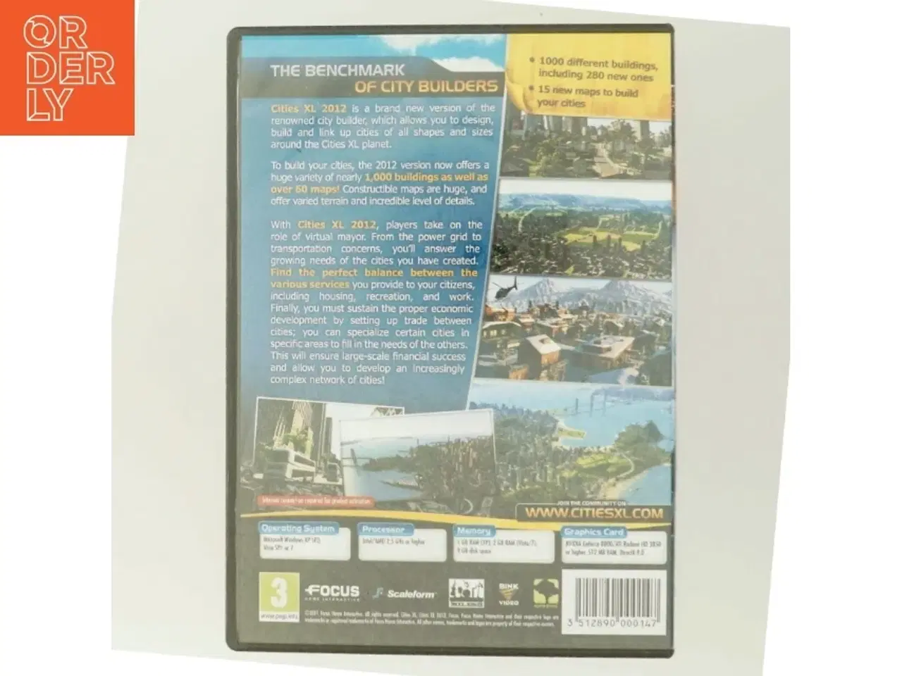 Billede 3 - Cities XL PC spil