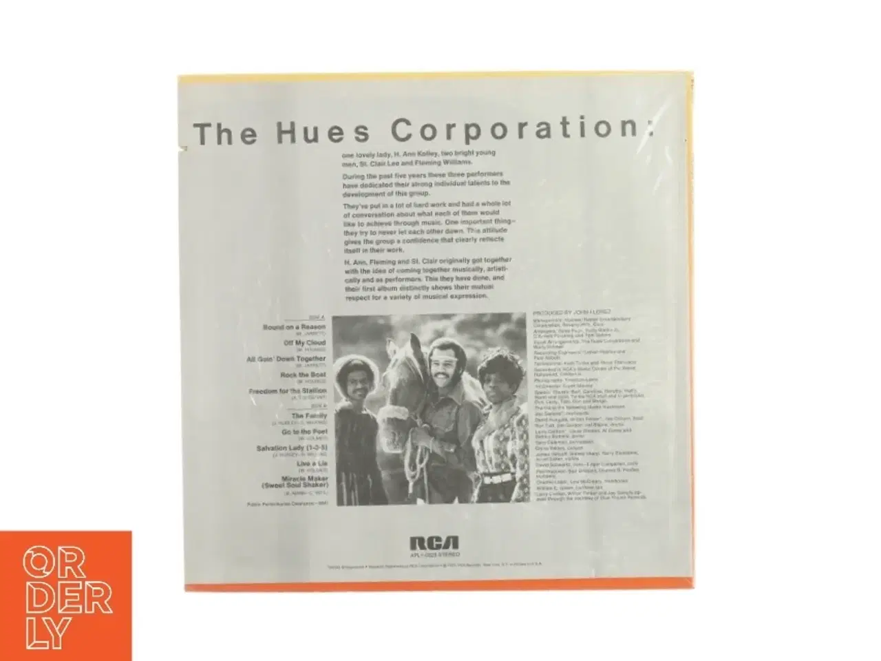 Billede 2 - The Hues Corporation Freedom For the Stallion Vinylplade