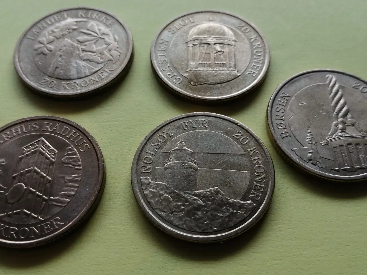 Billede 7 - Danske mønter og 10 kr. seddel