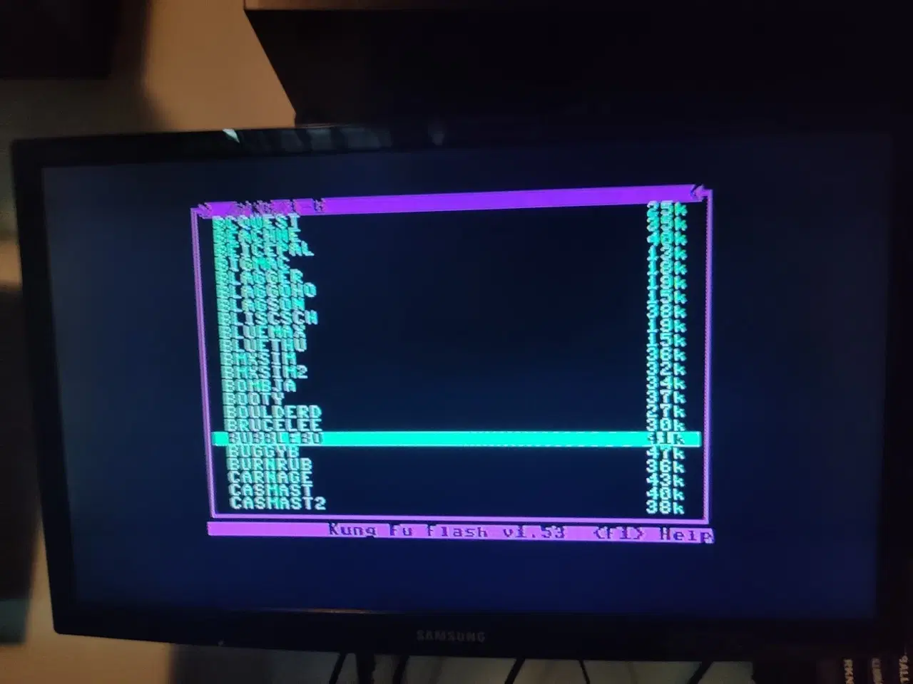 Billede 3 - C64 C med Kung-Fu Flash
