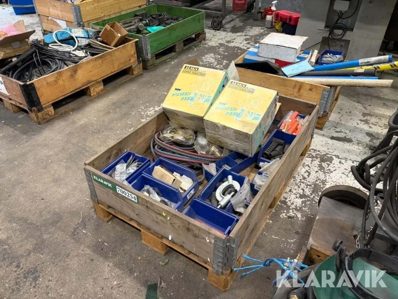 Billede 1 - Blandet lot med svejse udstyr samt 2 fræse hoveder