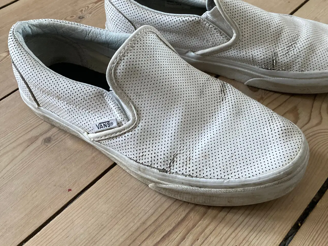 Billede 1 - Hvide Vans sneakers