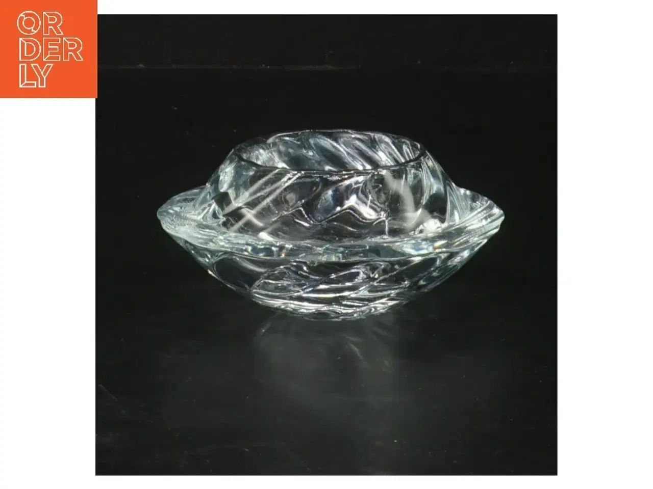 Billede 1 - Glas lysestage Ø 10 cm (str. Ø 10 cm)