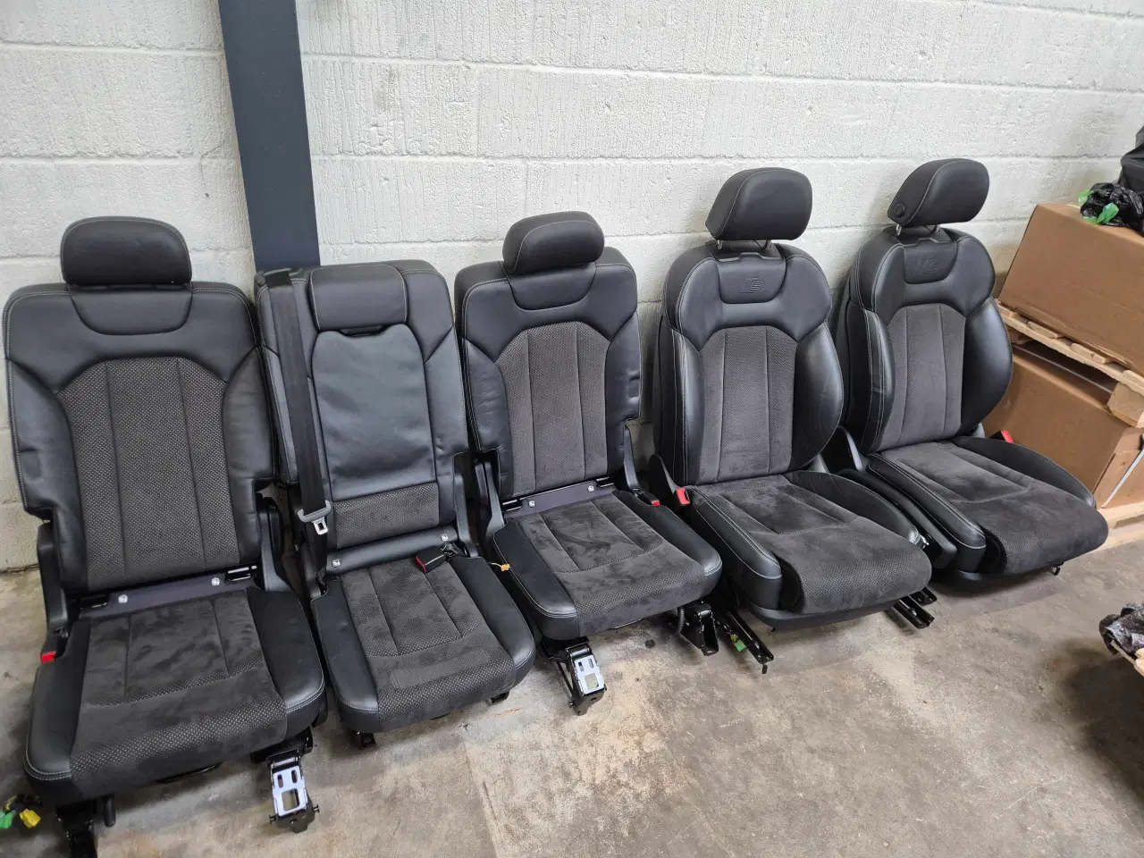 Billede 1 - Audi Q7 4M S-line læder/alcantara kabine 